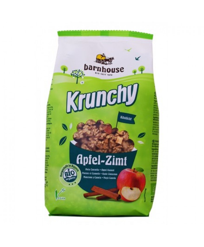 ΜΟΥΣΛΙ KRUNCHY ΜΗΛΟ - ΚΑΝΕΛΑ BIO 375gr